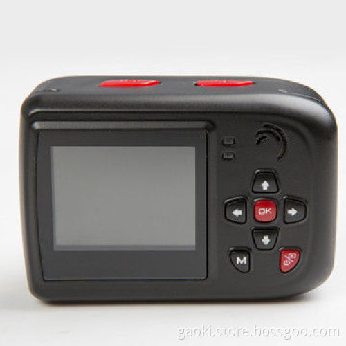 Technical supports wearable sports camera HD 1,080p with good light sensitivity